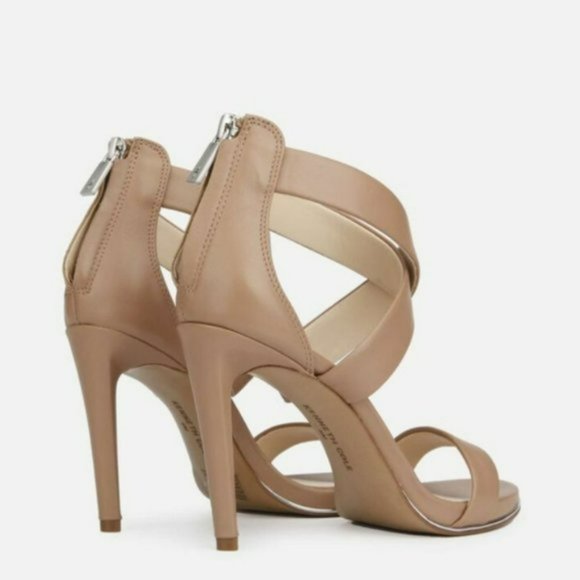 Kenneth Cole Brooke Cross High Heel Sandals-8.5 - Picture 4 of 9